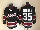 Anaheim Ducks 35 Jean-Sebastien Giguere Black CCM Throwback Jersey,baseball caps,new era cap wholesale,wholesale hats